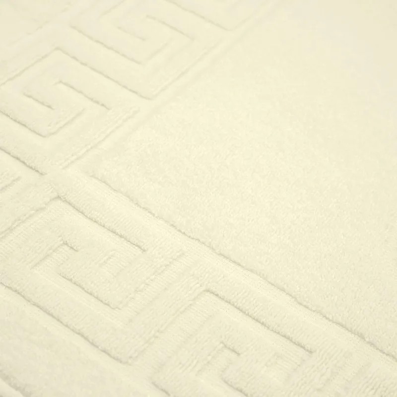 Полотенце махровое УЗБ Коврик, S  50х70 крем,151374