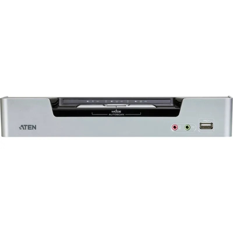 Модуль ATEN Переключ.KVM 2-PORT USB 2.0 DVI DUAL VIEW KVMP SWITCH (CS1642A)
