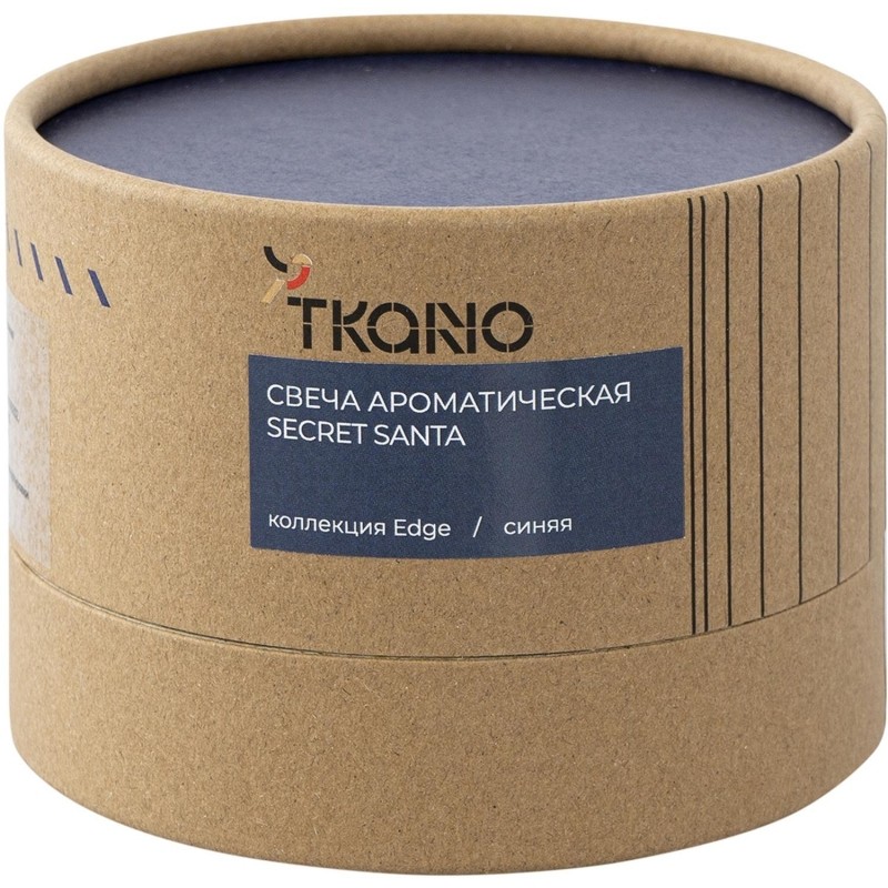 Свеча ароматическая Secret Santa из коллекции Edge, синий, 30ч,TK23-ARO0010