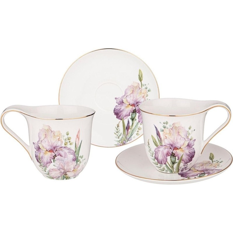 Набор чайный Lefard Irises на 2 пер. 4 пр. 275 мл, 590-480