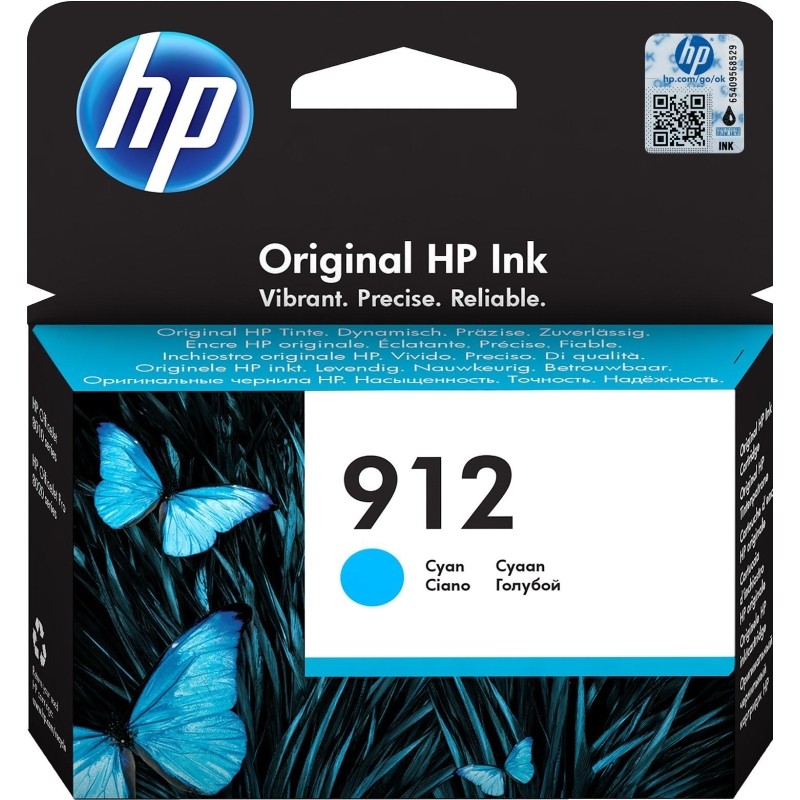 Картридж струйный HP 912 3YL77AE гол. для OfficeJet 801x/802x