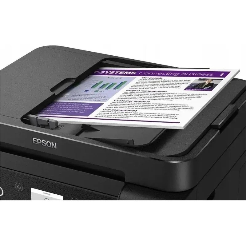 МФУ струйный Epson L6270 (C11CJ61507/61407/64407) A4 Duplex Net WiFi черный
