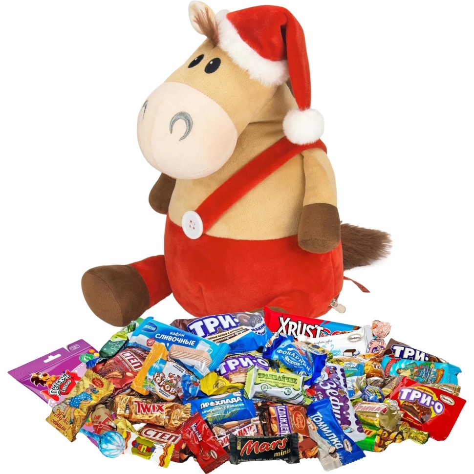 Новогодний сладкий подарок Кристиан 1/1000 г (стандарт), ПТ26-11ббс