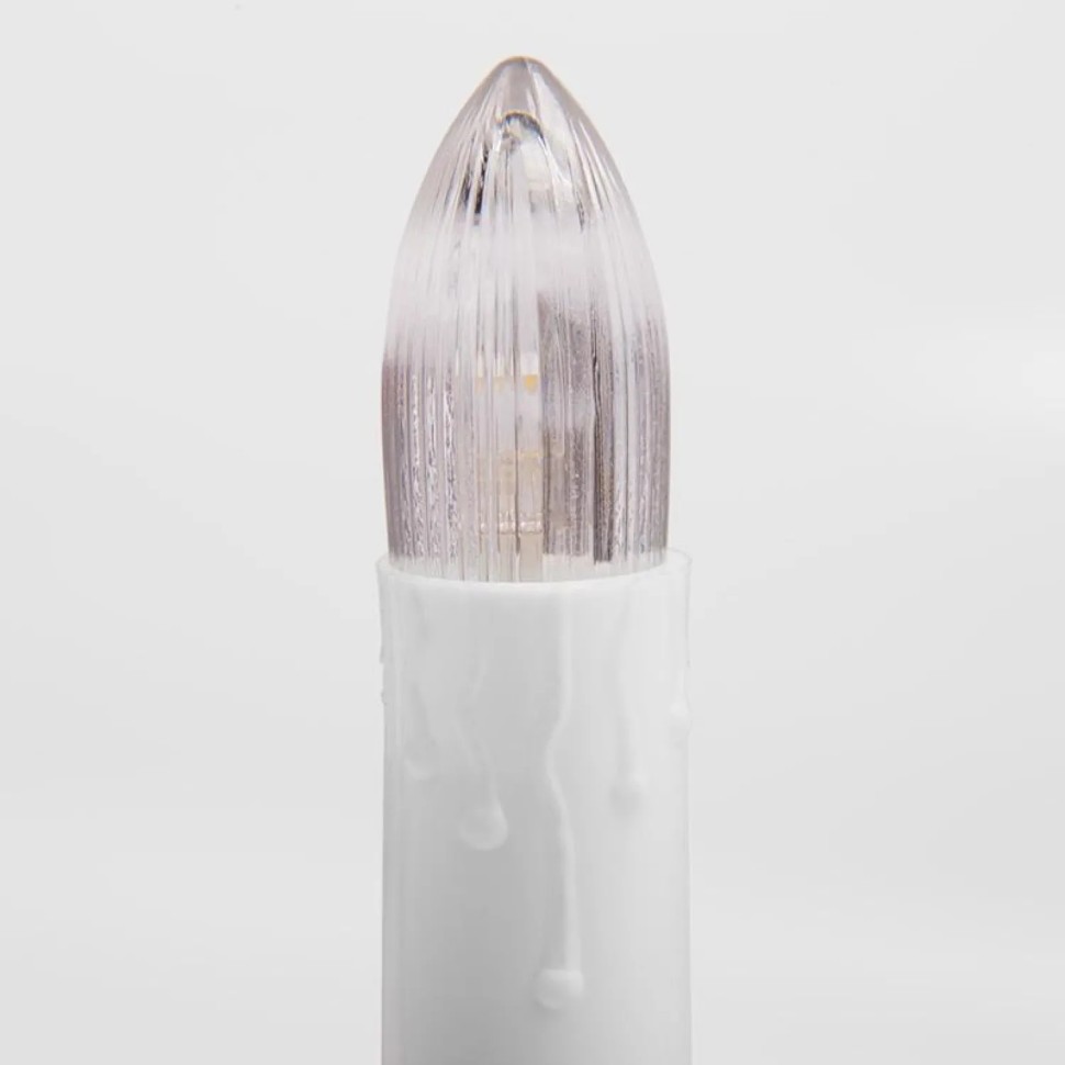 Гирлянда светодиодная Свечи 6м, темно-зеленый ПВХ, 30 ТЕПЛЫЙ БЕЛЫЙ 303-084 Гирлянда светодиодная Свечи 6м, темно-зеленый ПВХ, 30 ТЕПЛЫЙ БЕЛЫЙ 303-084