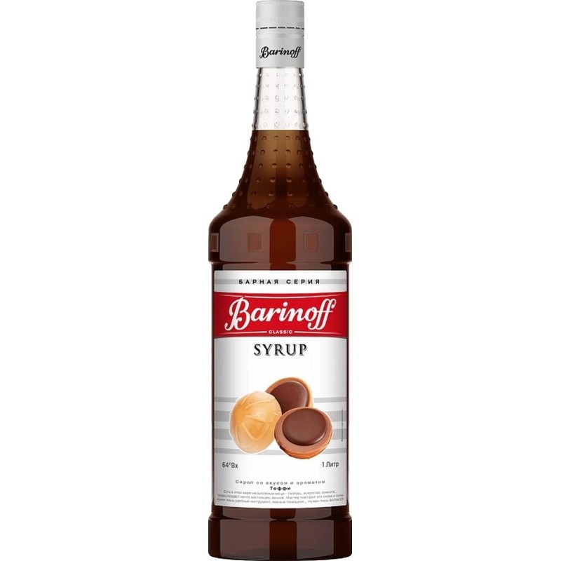 Сироп Barinoff Тоффи, стекло 1л