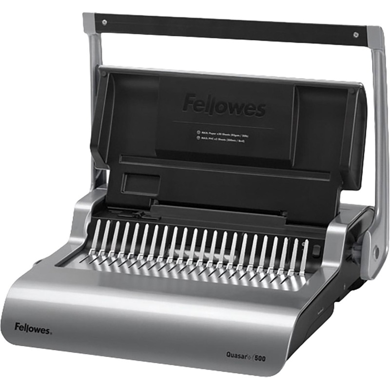 Брошюровщик Fellowes Quasar+, А4, 25л./500л., пл.пруж.