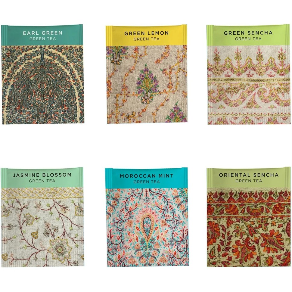 Чай Newby Краун ассорти зелёный 36 пак