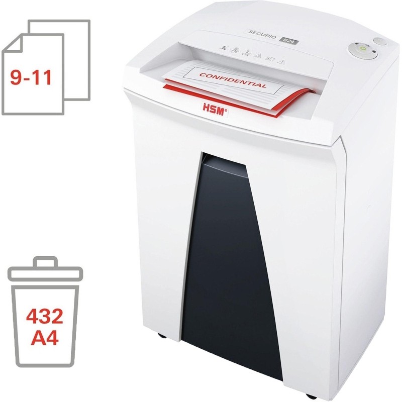 Шредер (уничтожитель) HSM SECURIO B24-1.9х15, 5ур.секр, 13лист., 34л