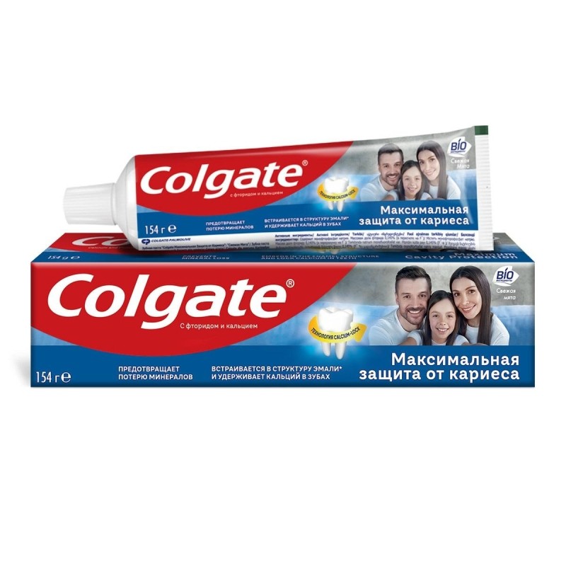Зубная паста COLGATE защита от кариеса Свежая мята FCN89276