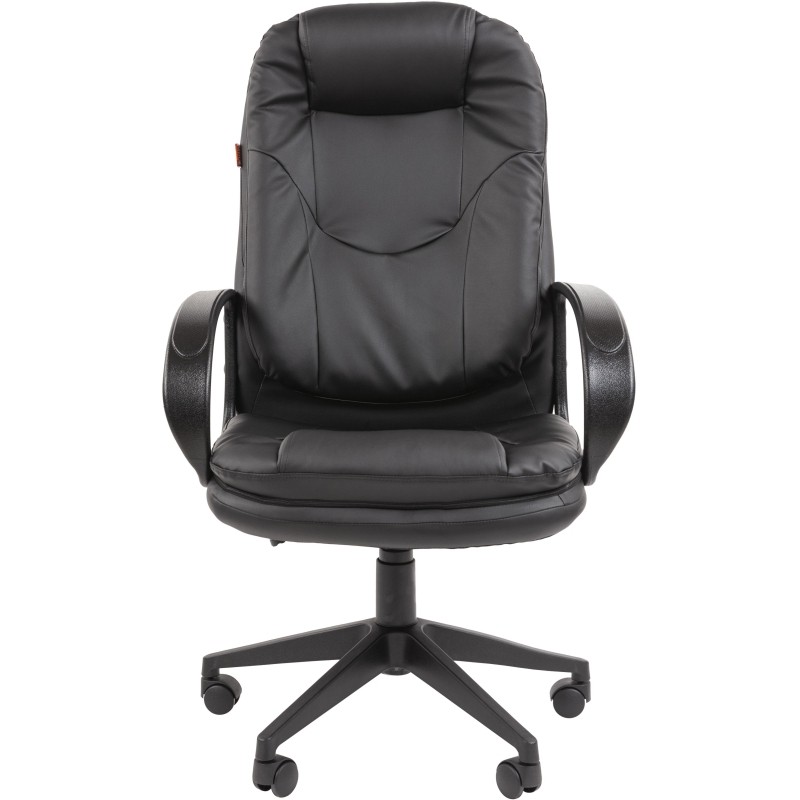 Кресло VT_EChair-695 TPU кожзам черный, LT, пластик