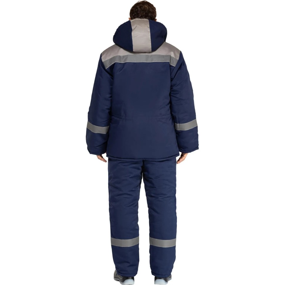 Костюм рабочий зимний муж з35-КПК синий/сер (р.44-46) 170-176 (Арсенал-СП)