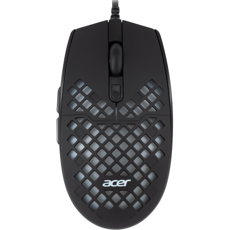 Мышь компьютерная Acer OMW134 черный (800-6400dpi) USB (6кн) (ZL.MCEEE.018)