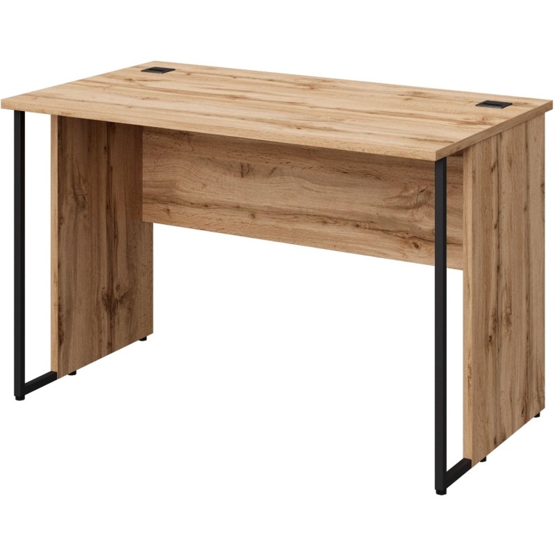 Стол К-Loft 241S010 1180х670х752 дуб натур/мет. черный