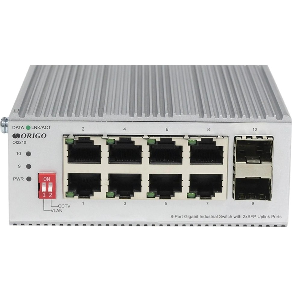 Коммутатор Origo OI2210/A1A промышленный неуправляемый