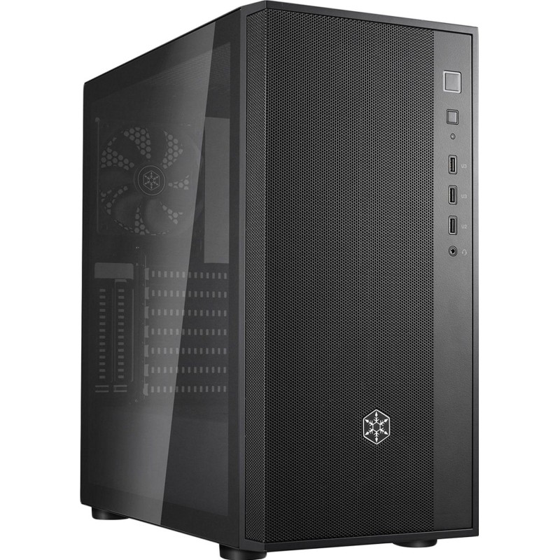 Корпус Silverstone FARA midi Tower SST-FAR1B-G-V2 (G410FAR1BG00022)