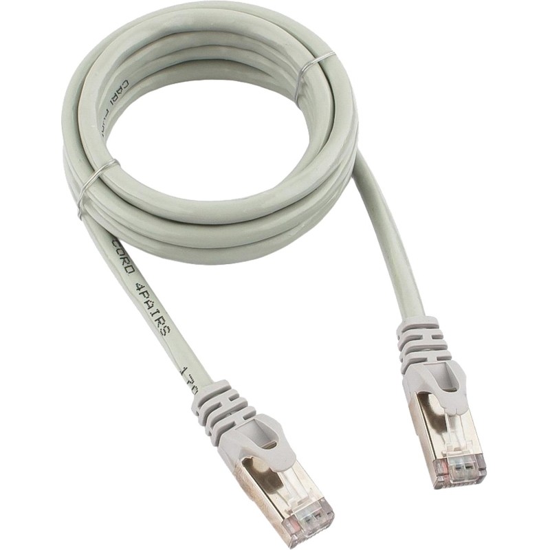 Патч-корд FTP Cablexpert PP6-1.5m кат.6, 1.5м, серый