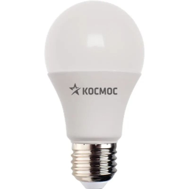 Лампа светодиодная Космос Экономик 20W Е27 3000k тепл.бел. ст.колба