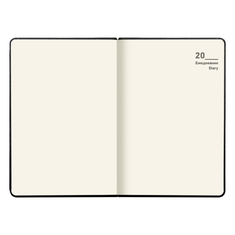 Ежедневник недатированный Deli Elegant, A5,136л,золотой обрез CN143-Brown