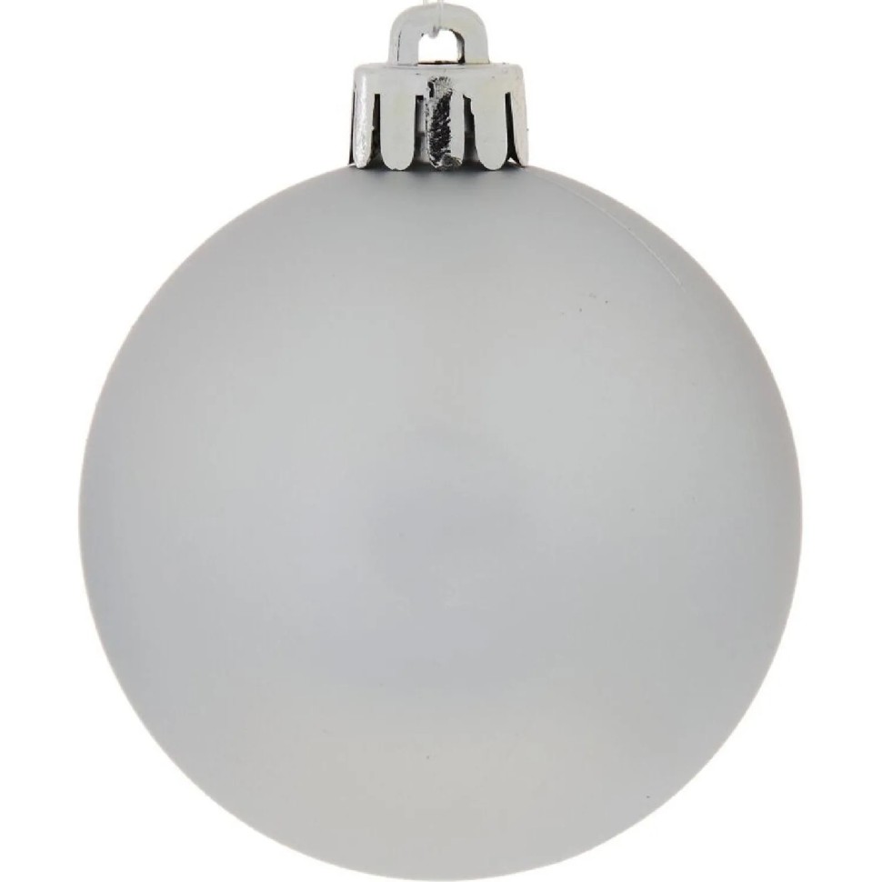 Набор шаров Украшение НГ D6см, L11,5 W6 H17 см 6шт 753623