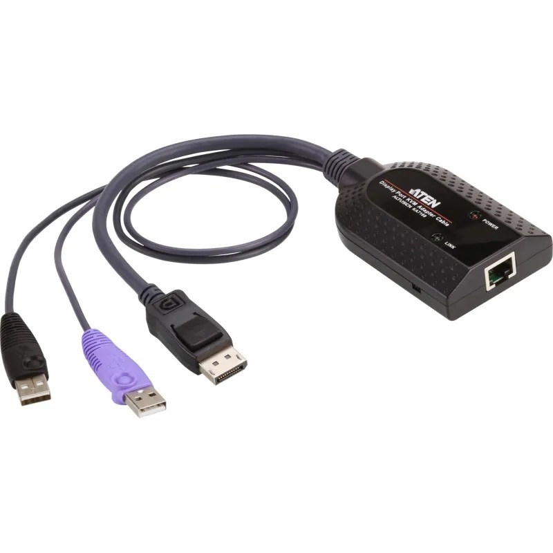 Модуль ATEN KVM-удлинитель Display+KBD+MOUSEUSB,50м, RJ45+HD-DP+USB[KA7169