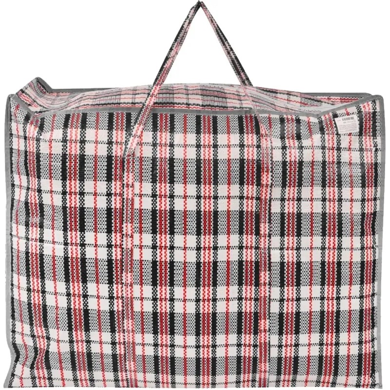Сумка хозяйственная Клетка 60x50x30см,90л,VETTA полипр,2цв в ас-те,467-039