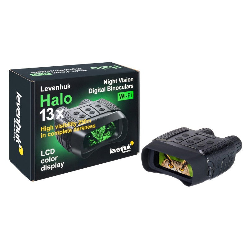 Бинокль цифровой ночного видения Levenhuk Halo 13X Wi-Fi, 77664