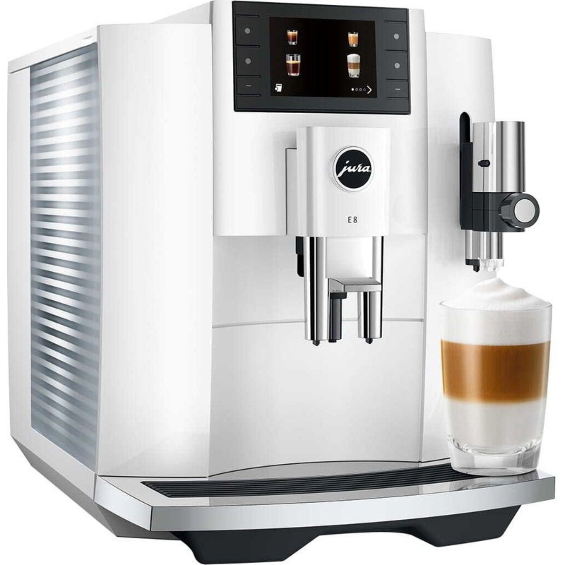 Кофемашина JURA E8 PIANO WHITE (EC) 15585