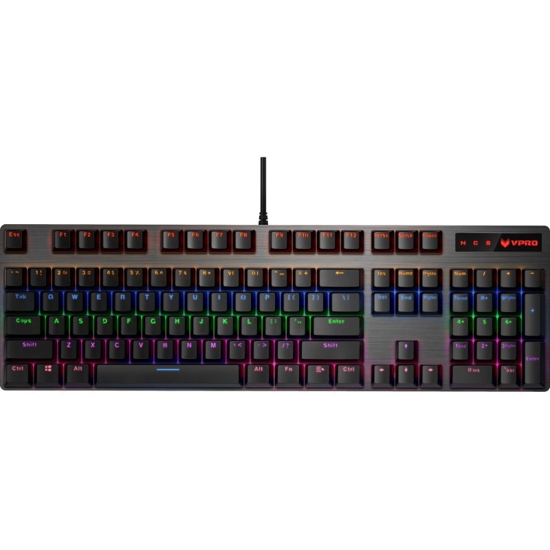 Клавиатура RAPOO V500PRO проводная, цвет - черный