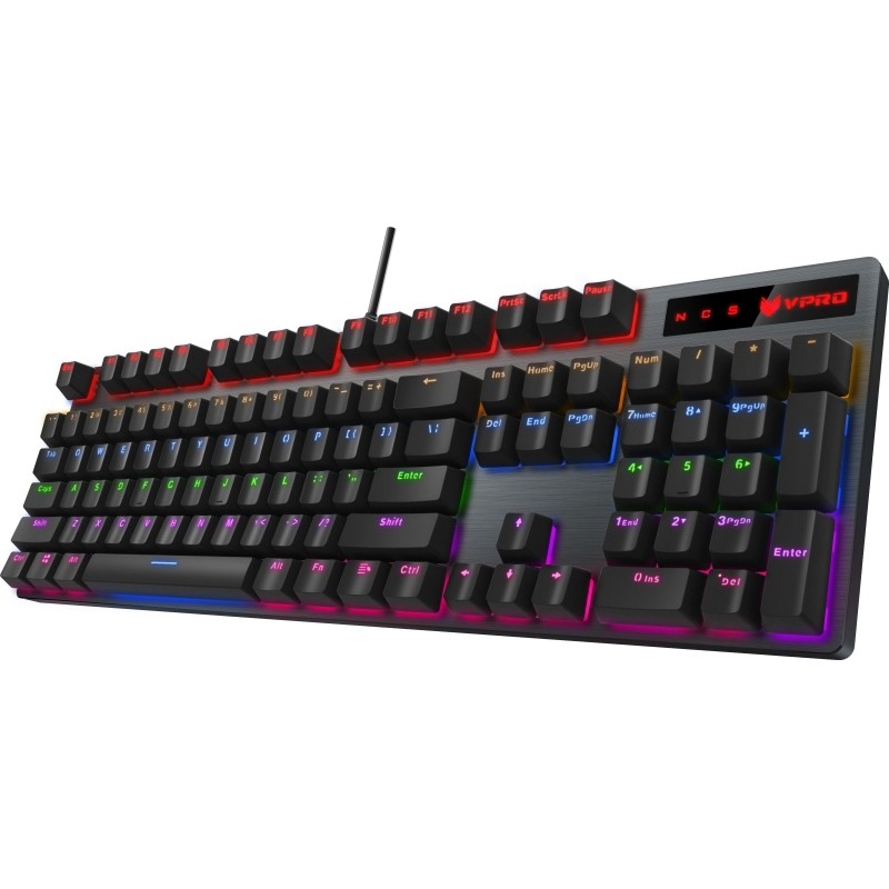 Клавиатура RAPOO V500PRO проводная, цвет - черный