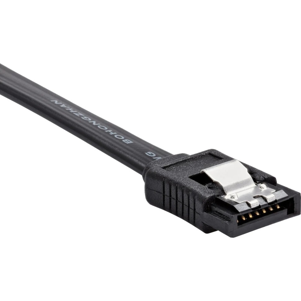 Кабель SATA M --SATA M 3.0V 7 pin  угл разъем Telecom  0.5m &lt;TUS705-0.5M