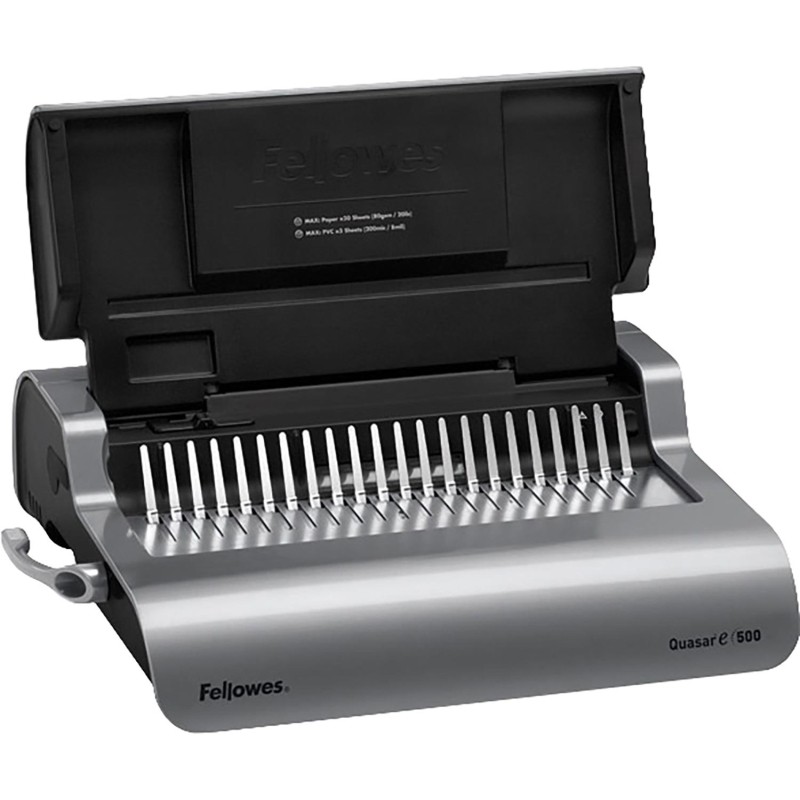 Брошюровщик Fellowes Quasar-E, А4, 25л./500л., электр., пл.пруж.