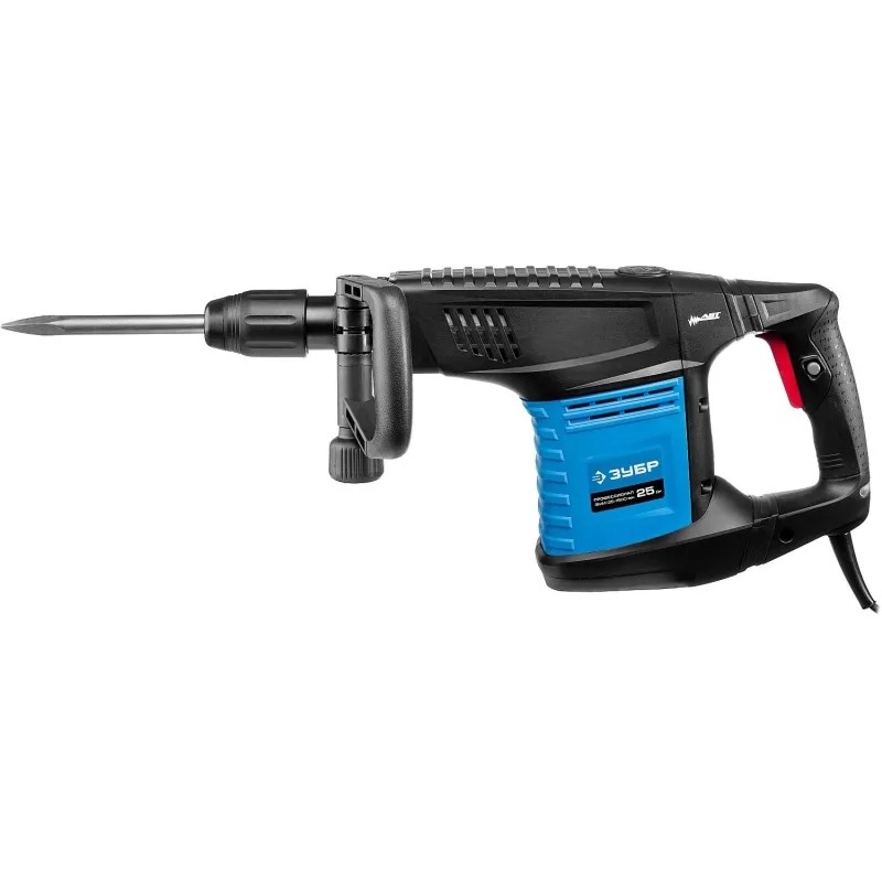 Отбойный молоток ЗУБР ЗММ-25-1500 ЭВК, SDS-Max, 25 Дж, 1500 Вт