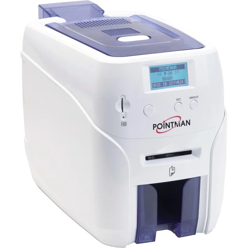 Принтер двухсторонний Pointman N20, подача1/100, прием-50карт, USB&Ethernet