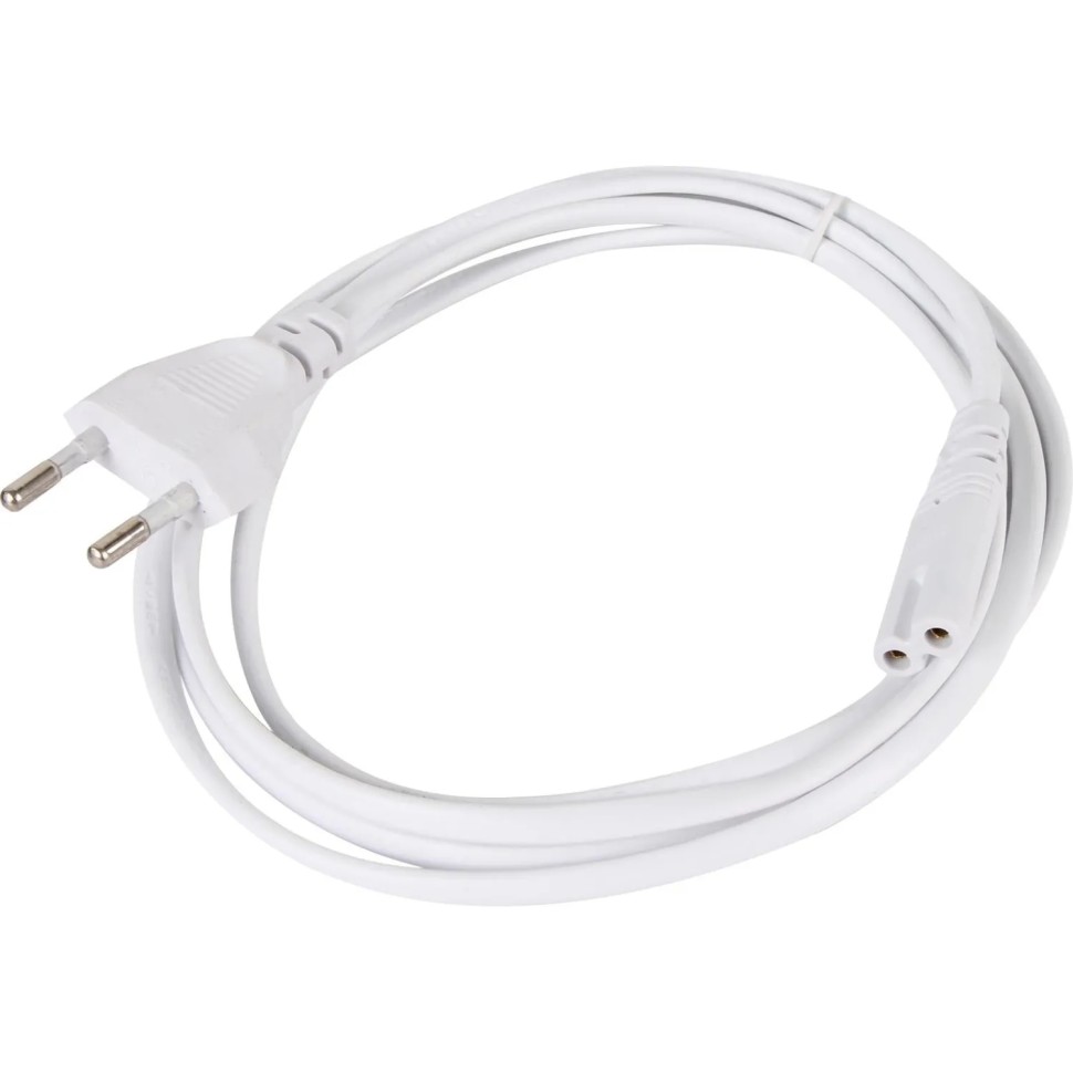 Кабель для аудио-видео IEC-320-C7, 2-pin 1,8m , белый, iOpen<ACE023-W-1.8M Кабель для аудио-видео IEC-320-C7, 2-pin 1,8m , белый, iOpen<ACE023-W-1.8M