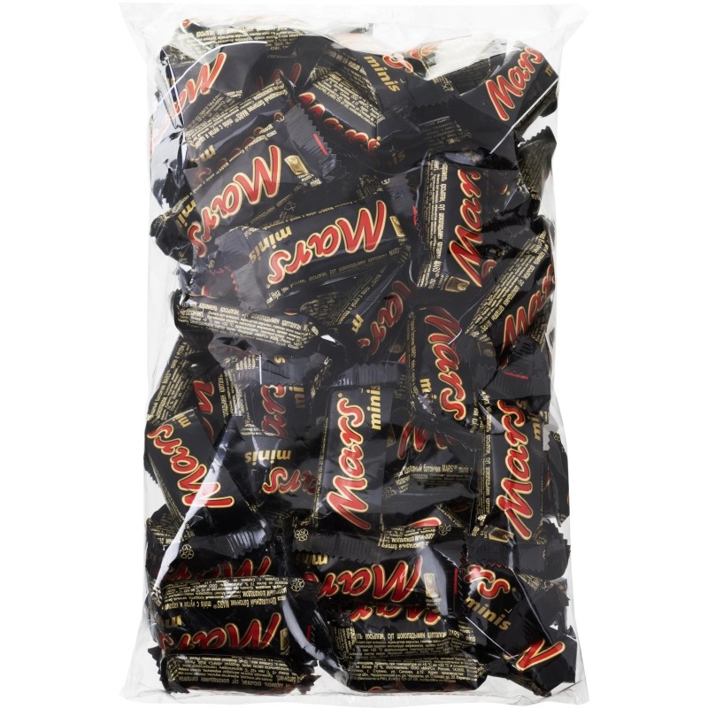 Шоколадный батончик Mars мини, 900г