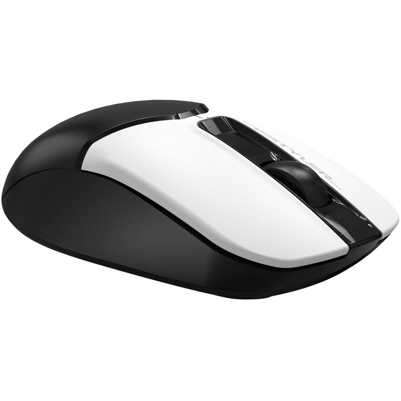 Мышь компьютерная A4Tech Fstyler FB12S черн/белый 1200dpi/WLS BT/Radio/2but