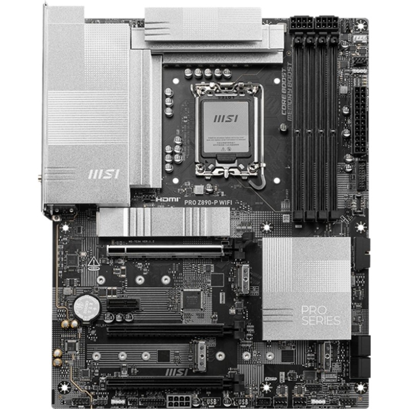 Материнская плата MSI PRO Z890-P WIFI s1851 ATX RAID+HDMI+DP