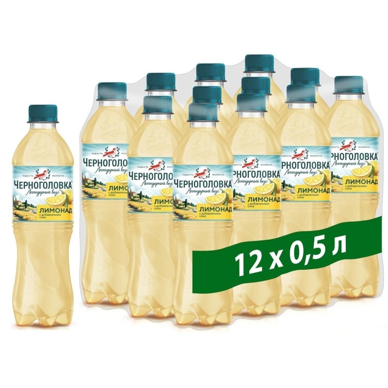 Напиток Лимонад Черноголовка Пэт 0,5л