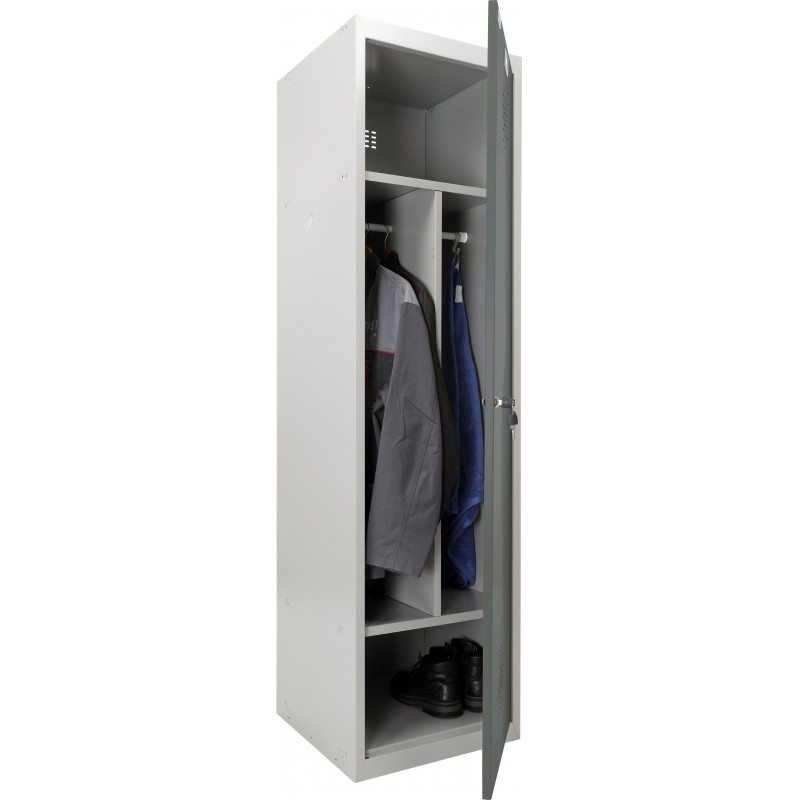 Шкаф для одежды металлический Cobalt Locker 11-50(базовый модуль)R7043/7038