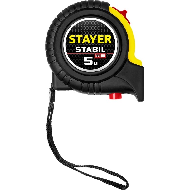 Рулетка с двухсторонней шкалой STAYER  Stabil 5м х 19мм (34131-05)