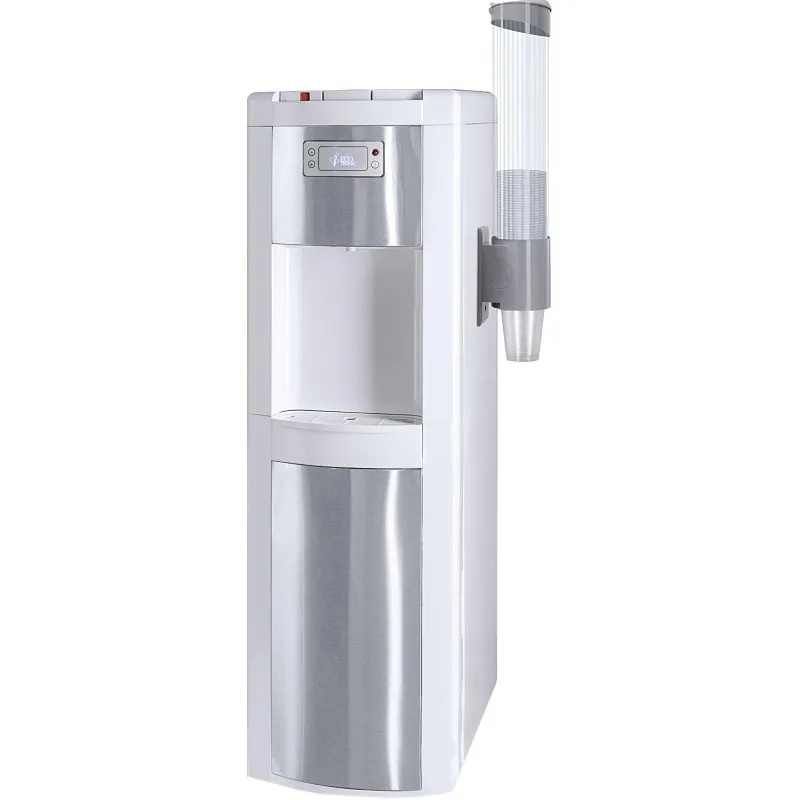 Кулер для воды с нижней загрузкой бутыли Ecotronic P9-LX white+ss