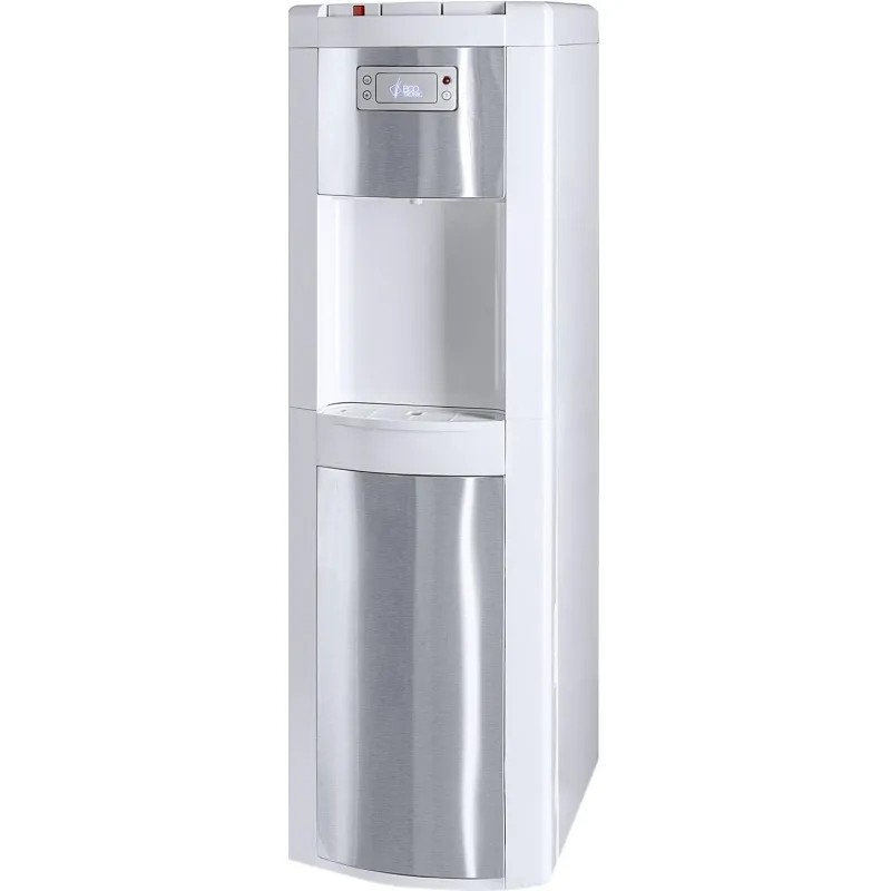 Кулер для воды с нижней загрузкой бутыли Ecotronic P9-LX white+ss