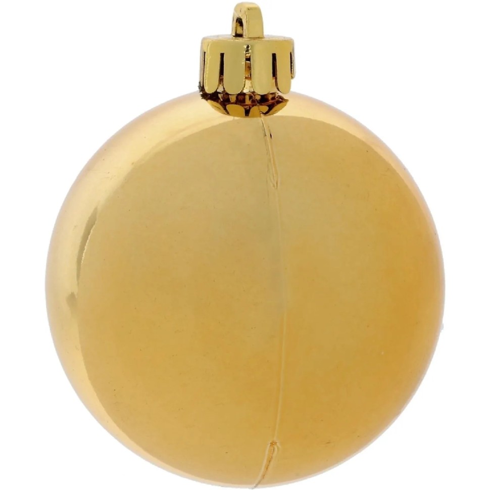 Набор шаров Украшение НГ D 6 см, L11,5 W6 H17 см 6шт 753629