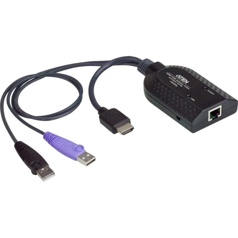 Модуль ATEN KVM-удлинитель HDMI+KBD+MOUSE USB,50м. RJ45+HD-DP+USB (KA7168)