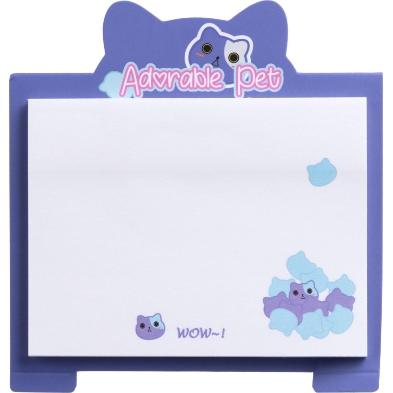 Стикеры с клеевым краем M&amp;G Adorable Pet, 76x100 мм, 40 л, в ассортименте