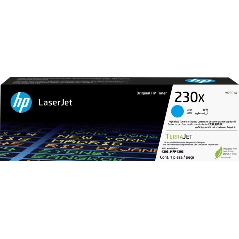Тонер-картридж HP 230X гол. для LaserJet Pro 4203/4303 (W2301X)