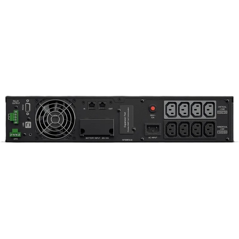 ИБП CyberPower OL1000ERTXL2U Online 1000ВА/900Вт USB/RS-232/Dry/EPO/SNMP