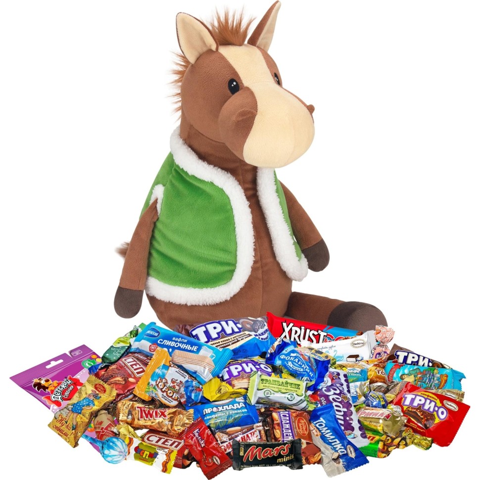 Новогодний сладкий подарок Грег 1/1000 г (стандарт), ПТ26-8ббс