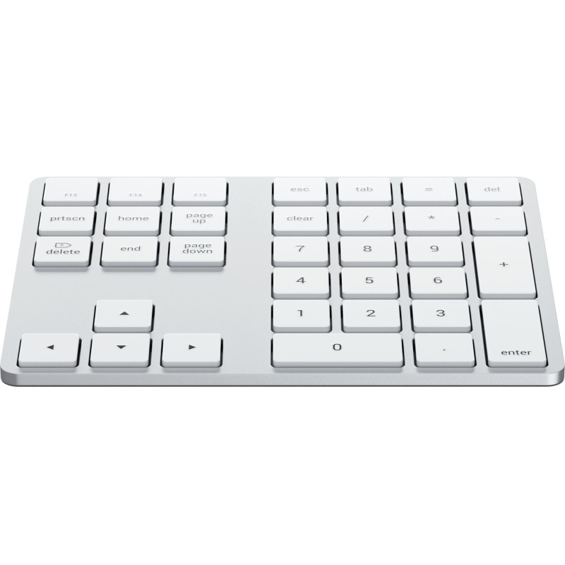 Клавиатура блок Satechi Aluminum Extended Keypad, беспроводной, серебряный