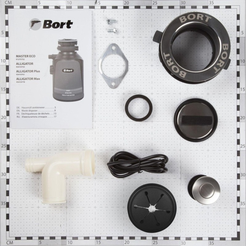 Измельчитель пищевых отходов Bort MASTER ECO, 390 Вт